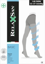 Rajstopy RelaxSan 140 DEN PLUS - 22-27 mmHg