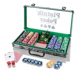 Piatnik Poker Alu Case - 300 żetonów