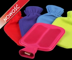 Termofor gumowy w pokrowcu 2L