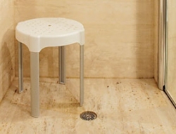 Taboret pod prysznic okrągły