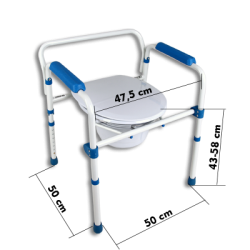 Fotel sanitarny Alustyle 3 w 1