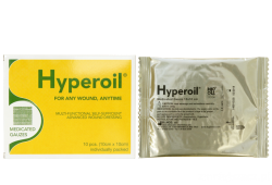 Opatrunek z gazy nasączonej olejkiem 10x10 Hyperoil