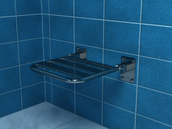 Krzesło prysznicowe uchylne bez podpór PSP501A