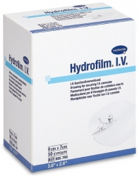 Hydrofilm I.V. z wycięciem do mocowania kaniul