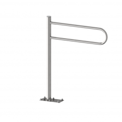 Uchwyt stały nieuchylny stal polerowana 60 cm PTP760s