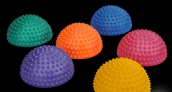 Półkule z kolcami do rehabilitacji 17,5 cm