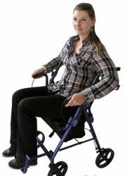 Podpórka czterokołowa i wózek 2w1 SIT&ROLL