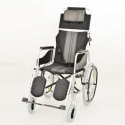 Wózek inwalidzki stabilizujący plecy i głowę