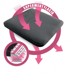 Siedzisko pneumatyczne ERGO – VENT PLUS Dr. Sapporo