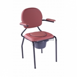 Krzesło sanitarne Best Up z uchylnymi podłokietnikami