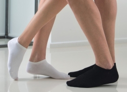 Skarpety krótkie (stopki) dla diabetyków ze srebrem RelaxSan