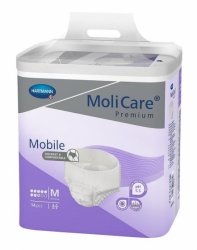 Pieluchomajtki MoliCare Premium Mobile najcięższy stopień NTM