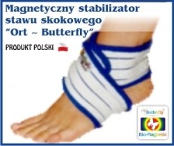 Stabilizator magnetyczny stawu skokowego i kostki Butterfly