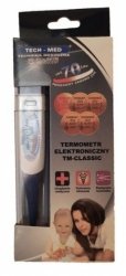 Termometr elektroniczny z elastyczną końcówką TM-CLASSIC TechMed