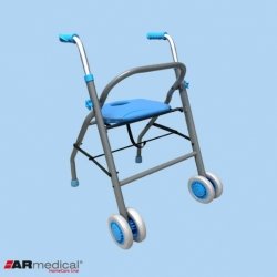 Podpórka rehabilitacyjna dwukołowa DELUXE AR-021