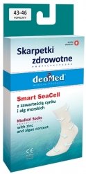 Skarpety medyczne z cynkiem i algami morskimi SMART SEACELL