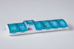 Tygodniowa kasetka na leki Anabox 1x7