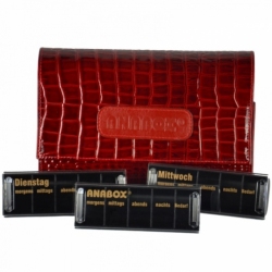 Kasetki tygodniowe Anabox de luxe w etui