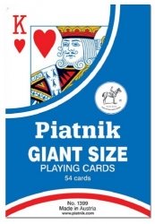 Karty do gry Piatnik – wielki rozmiar