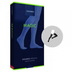 Pończochy MAGIC A-G Sigvaris palce odkryte/zakryte