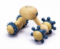Masażer drewniany ręczny SISSEL Fit-Roller