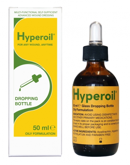 Olejek Hyperoil 50 ml opatrunek w kroplach z zakraplaczem